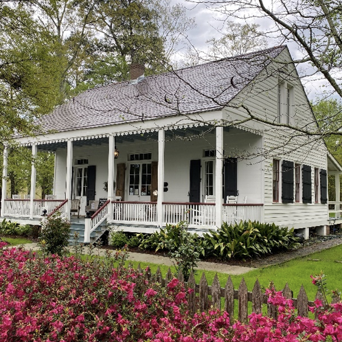 Lange House after relocation